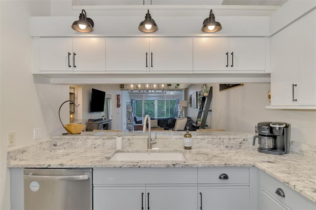 Kitchen with Granite