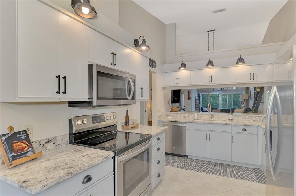 Kitchen with Granite