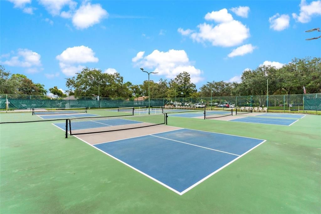 Tennis courts