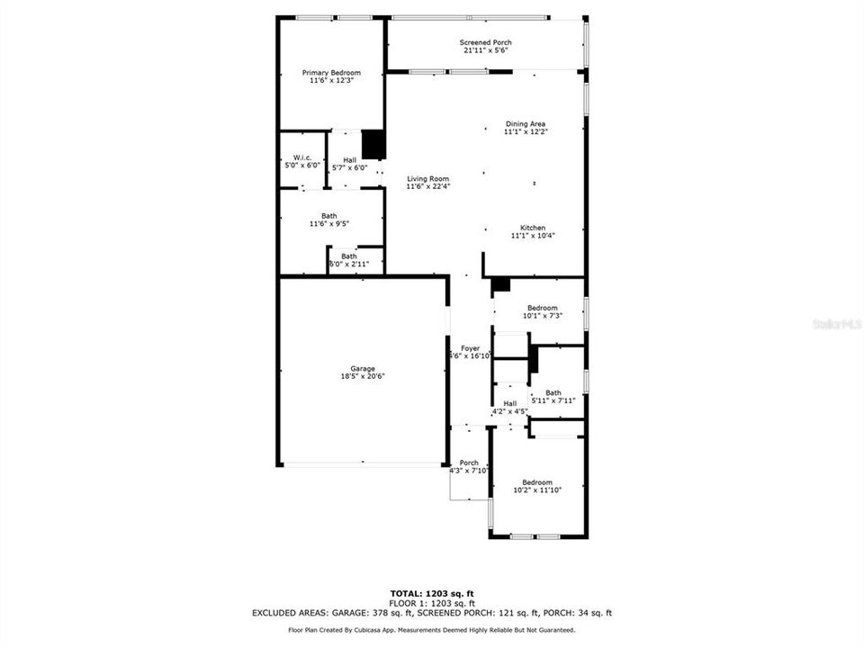 На продажу: $275,000 (2 спален, 2 ванн, 1318 Квадратных фут)