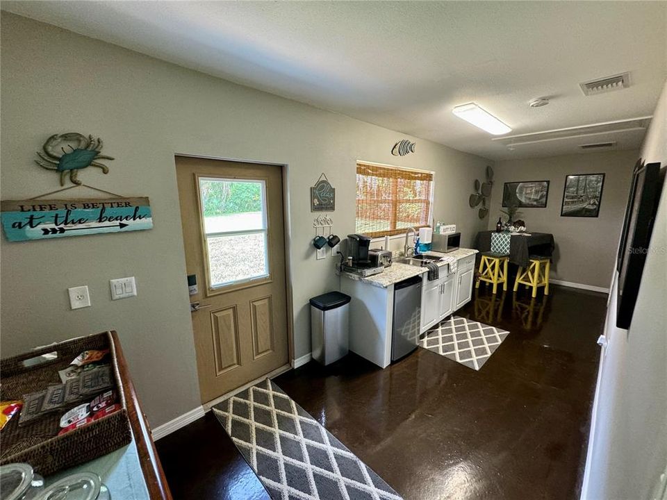 Kitchenette in Guest Home