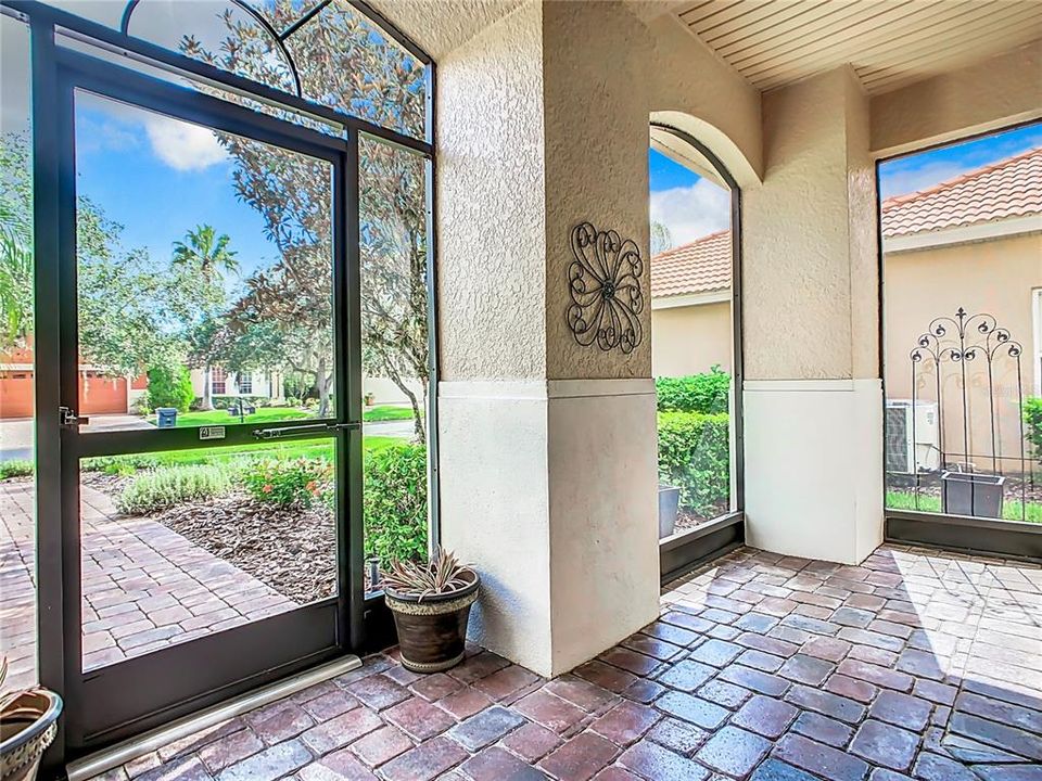 SCREENED FRONT PORCH