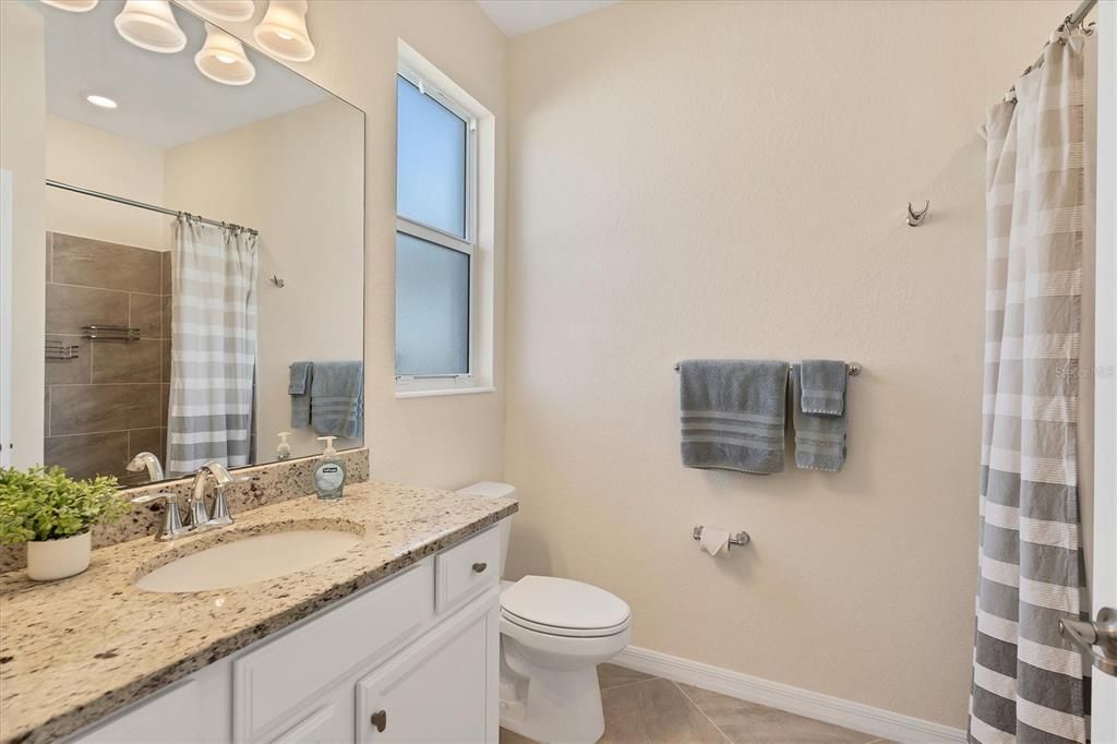 3rd Bedroom Bathroom with shower