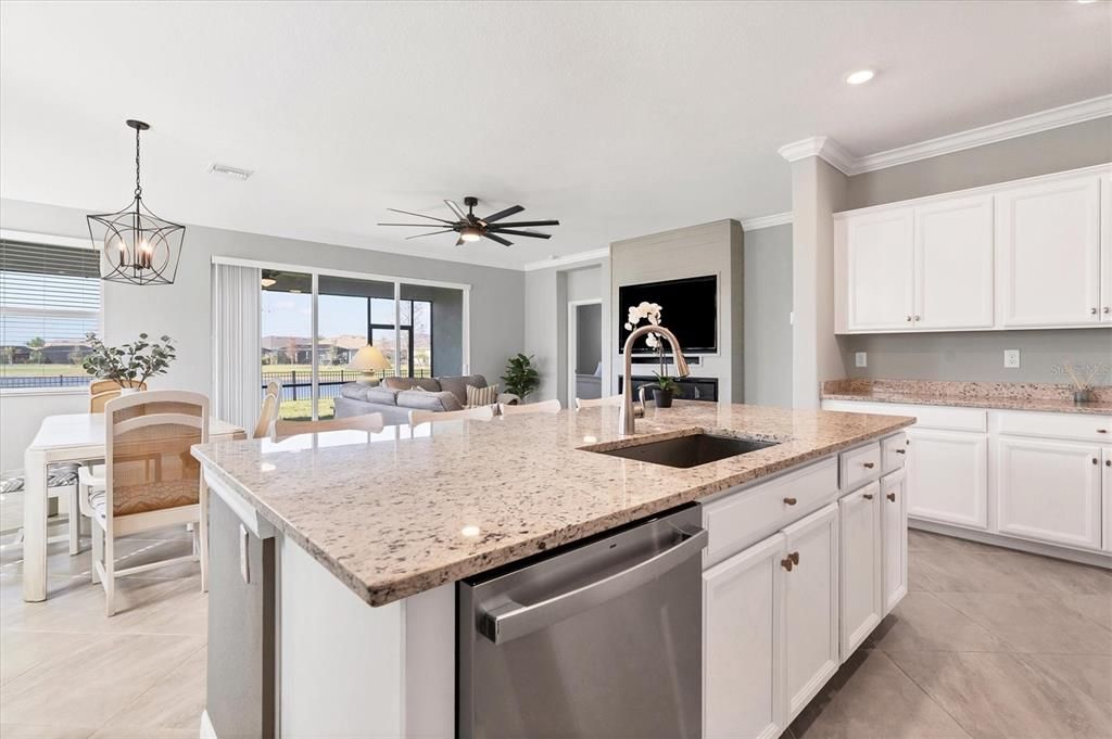 Kitchen with Views and lots of cabinets!