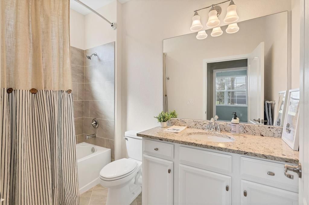 Guest Bathroom with tub