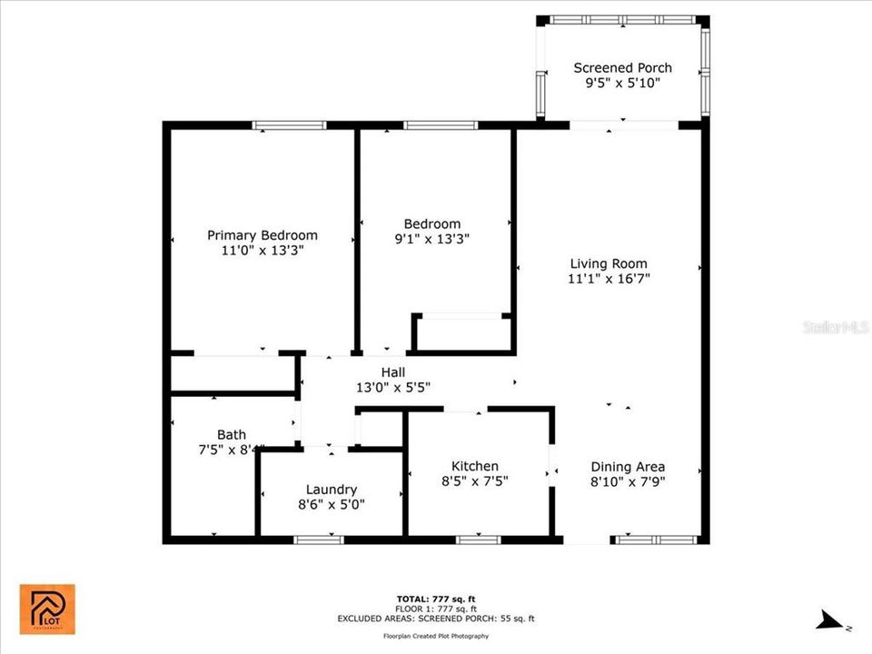 Active With Contract: $125,000 (2 beds, 1 baths, 768 Square Feet)