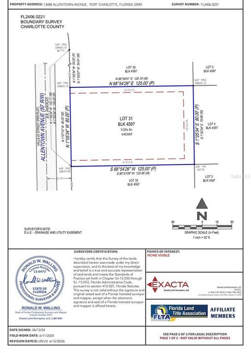 En Venta: $24,995 (0.23 acres)