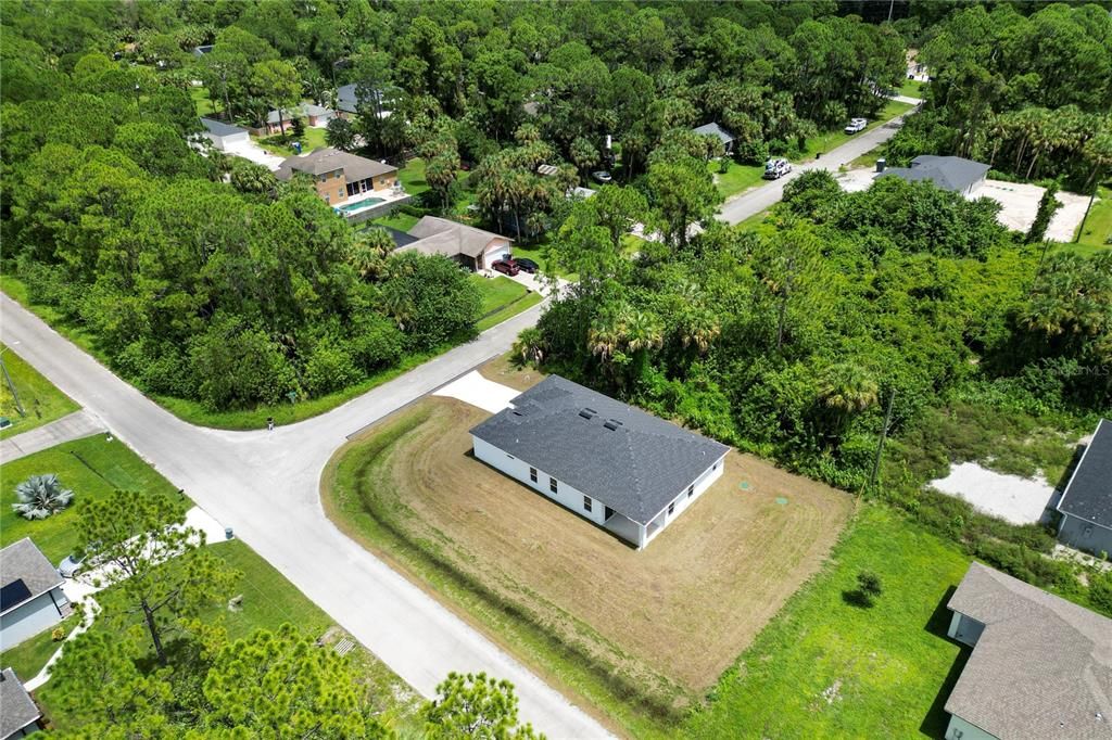 Aerial Lot view