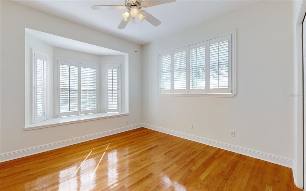 BEDROOM THREE WITH BAY WINDOW