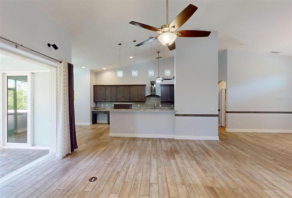 View into Kitchen