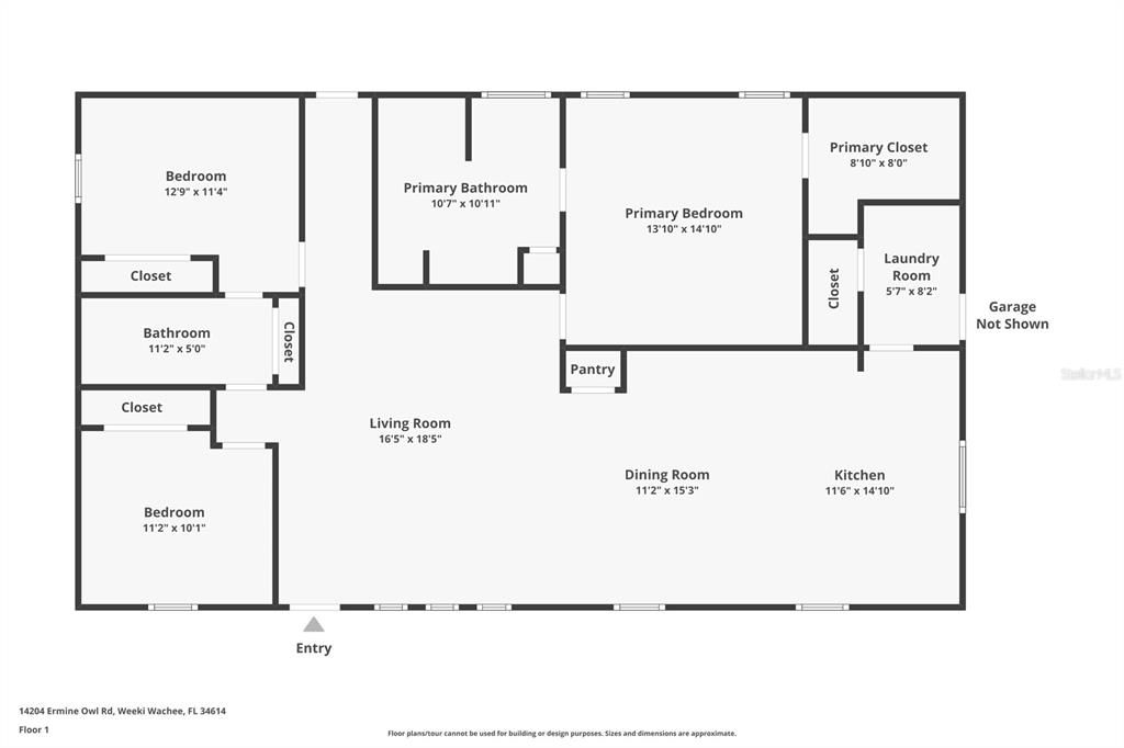 На продажу: $350,000 (3 спален, 2 ванн, 1581 Квадратных фут)