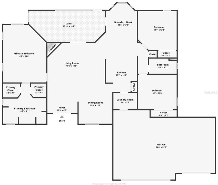 На продажу: $385,000 (3 спален, 2 ванн, 2005 Квадратных фут)