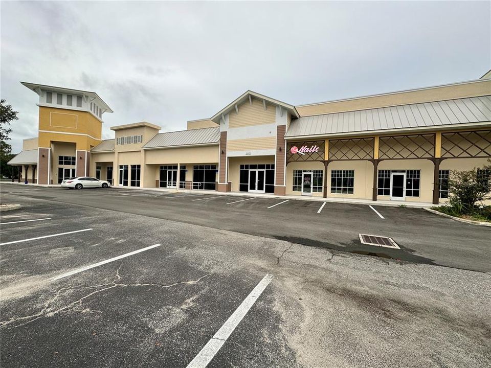 PART OF NEW PLAZA WITH PLACE OF WORSHIP AND NAIL SALONPLAZA SHPLACE OF WORSHIP AND NAIL SALON/ADDITIONAL STORE FRONTS