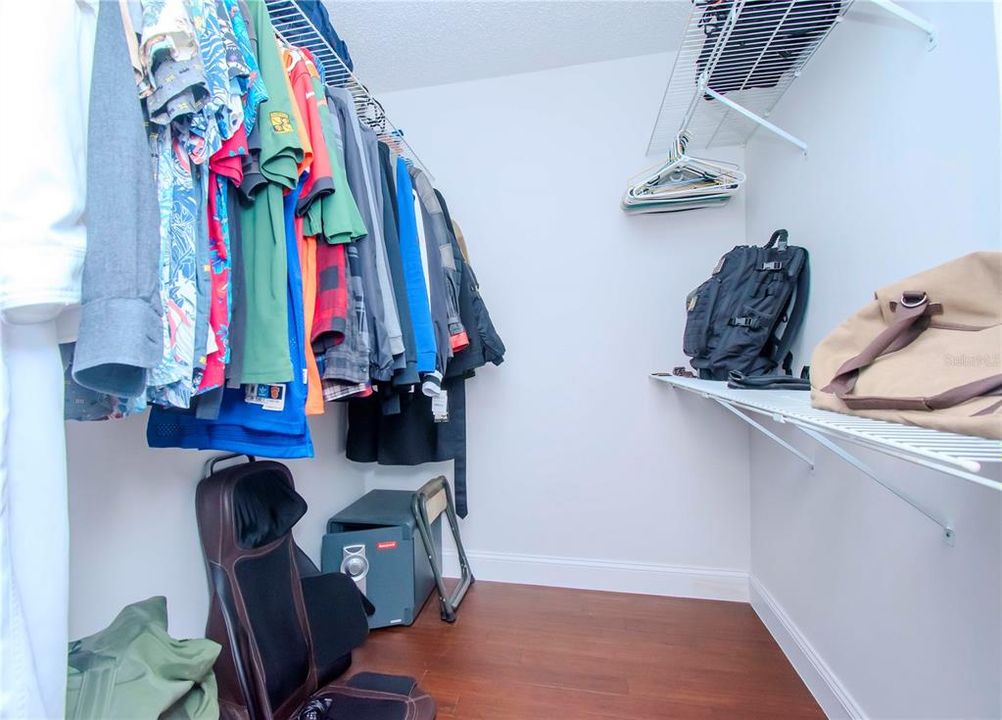 2nd Master Bedroom Walk In Closet