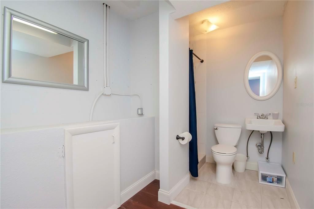 Remodeled First Floor Full Bathroom w/ Walk-In Shower