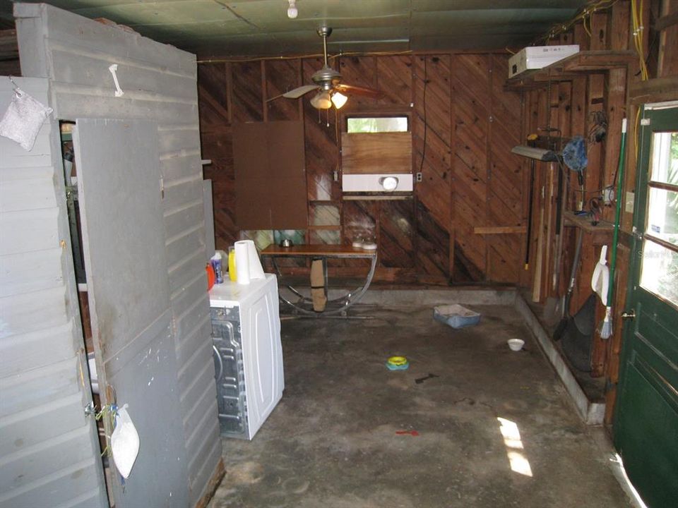 Laundry Room w/bathroom and storage