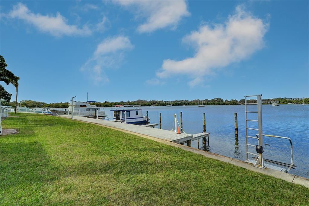 Waterside North on the Bayou (in the complex)