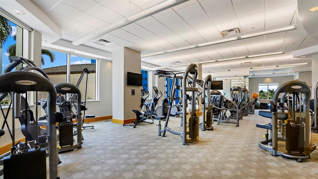 fitness center