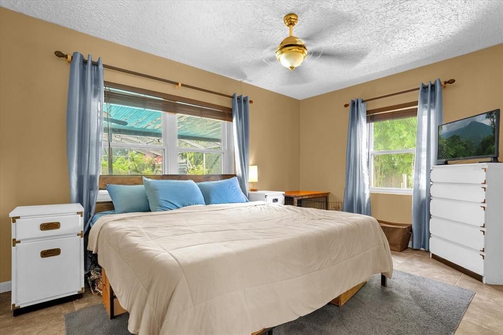 Primary Bedroom with Pool Views