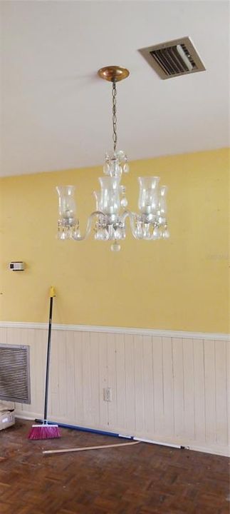 Dining room chandelier