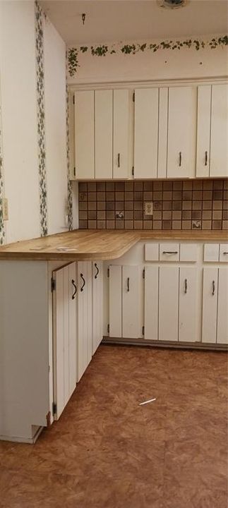 Kitchen cabinets