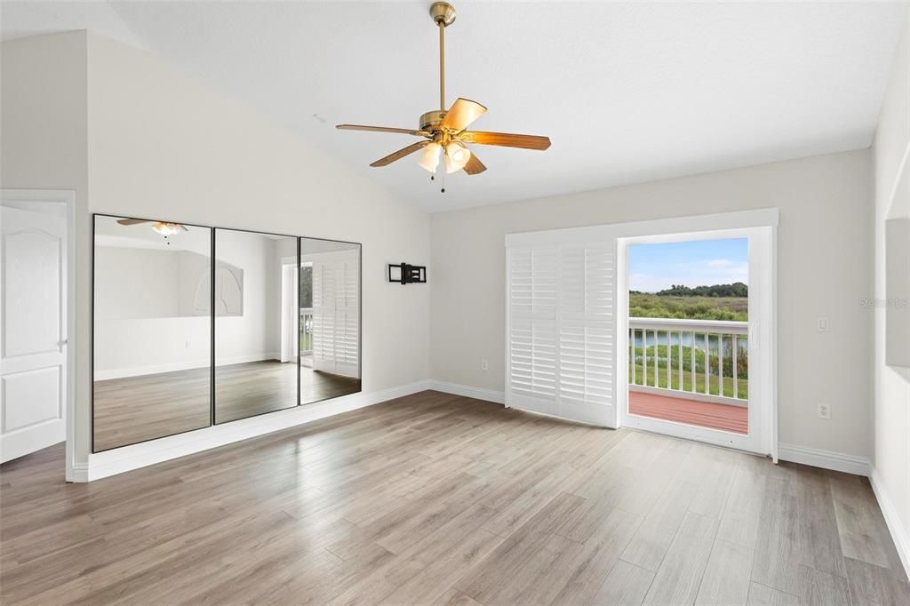 UPSTAIRS FAMILY ROOM WITH OUTSIDE DECK