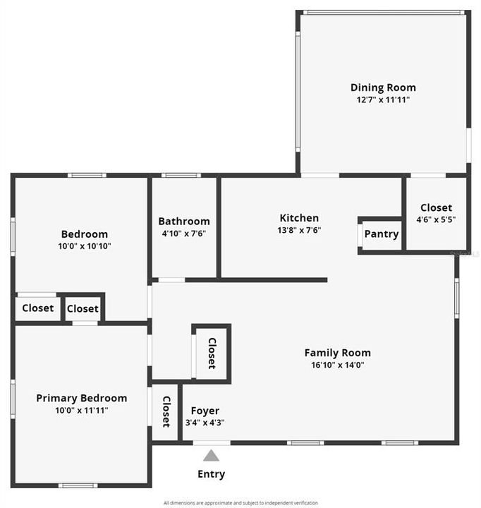 For Sale: $198,800 (2 beds, 1 baths, 781 Square Feet)