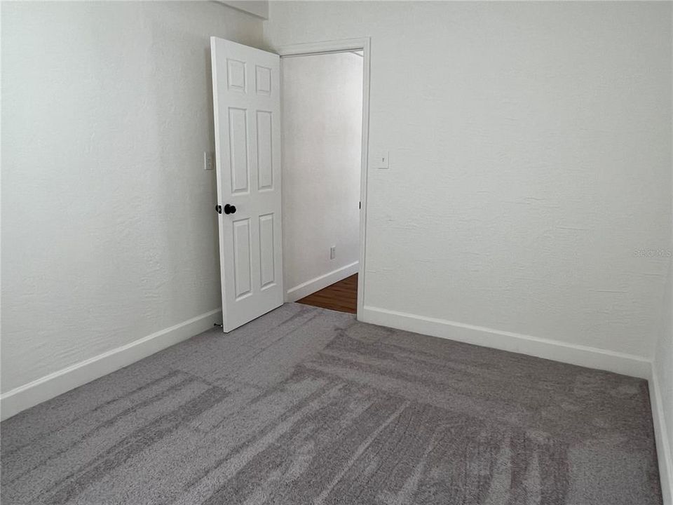 Bedroom 2 new carpet.