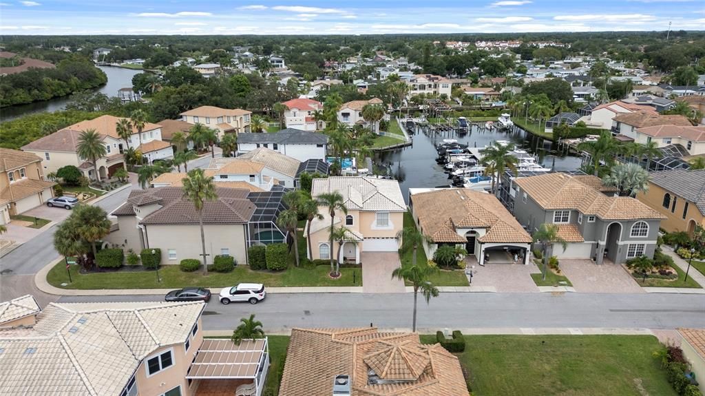 Exterior Front Aerial View