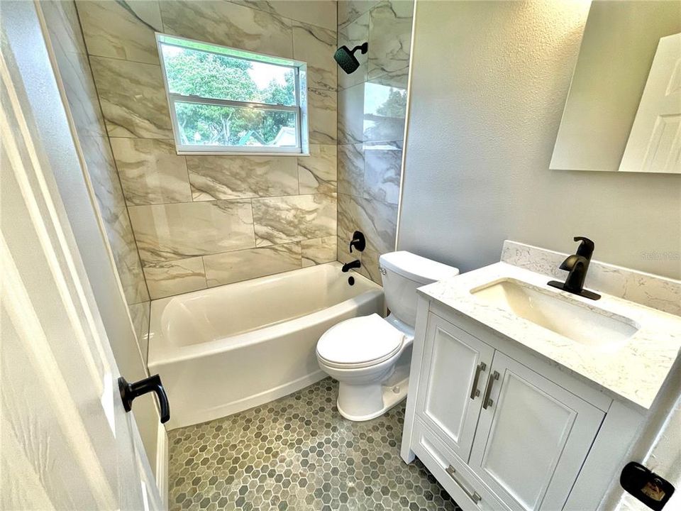 Gorgeous renovated bathroom