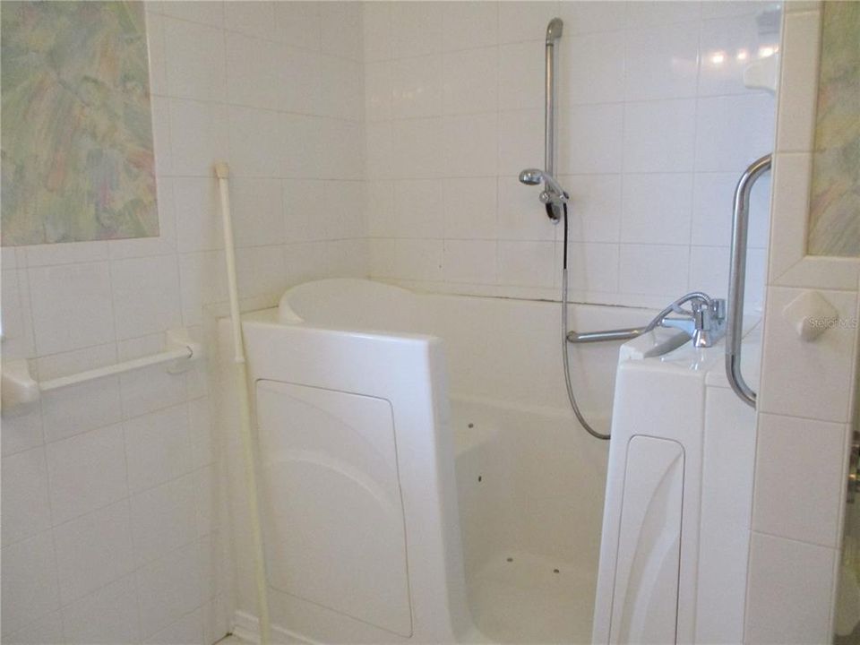 Primary Bath Walk-in Seated Shower