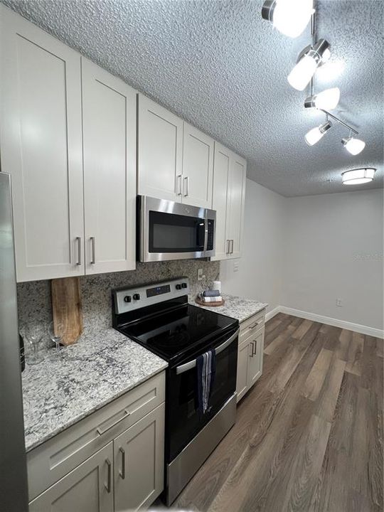 Kitchen view from refrigerator