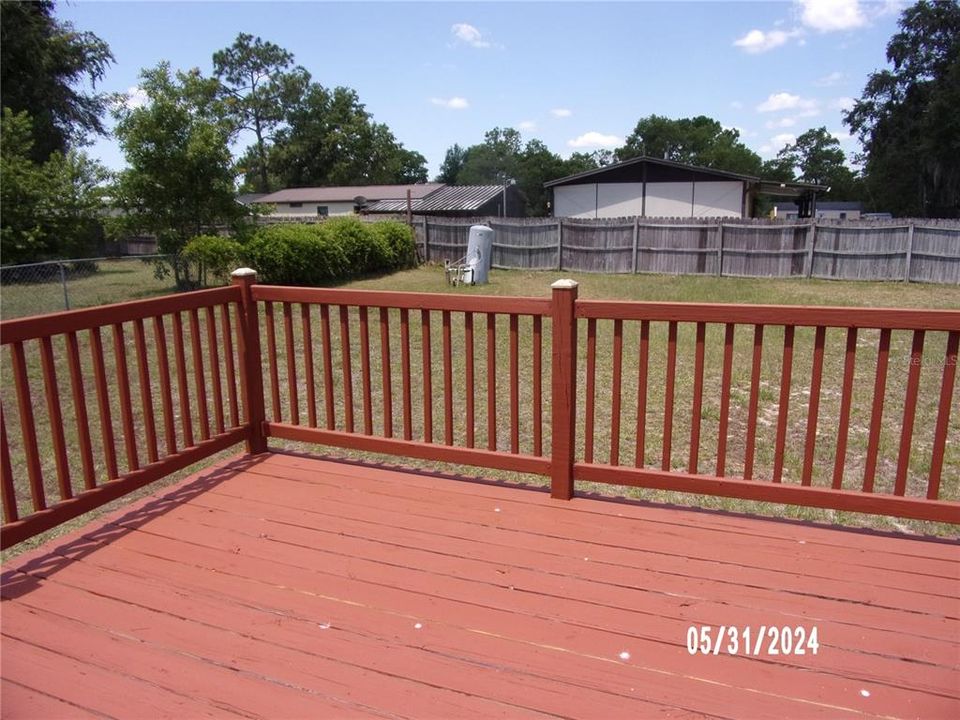 Back Deck