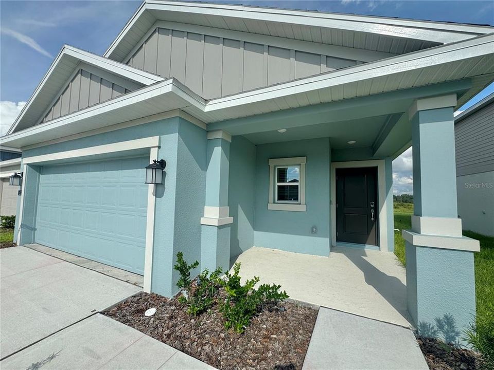 Front covered patio