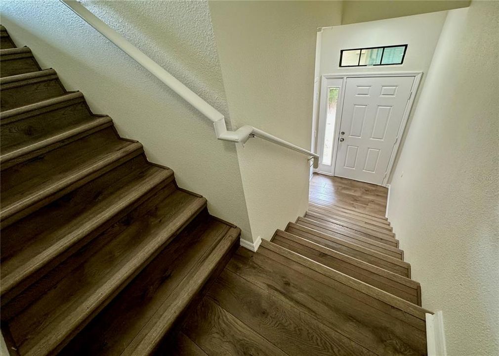 Stairs landing