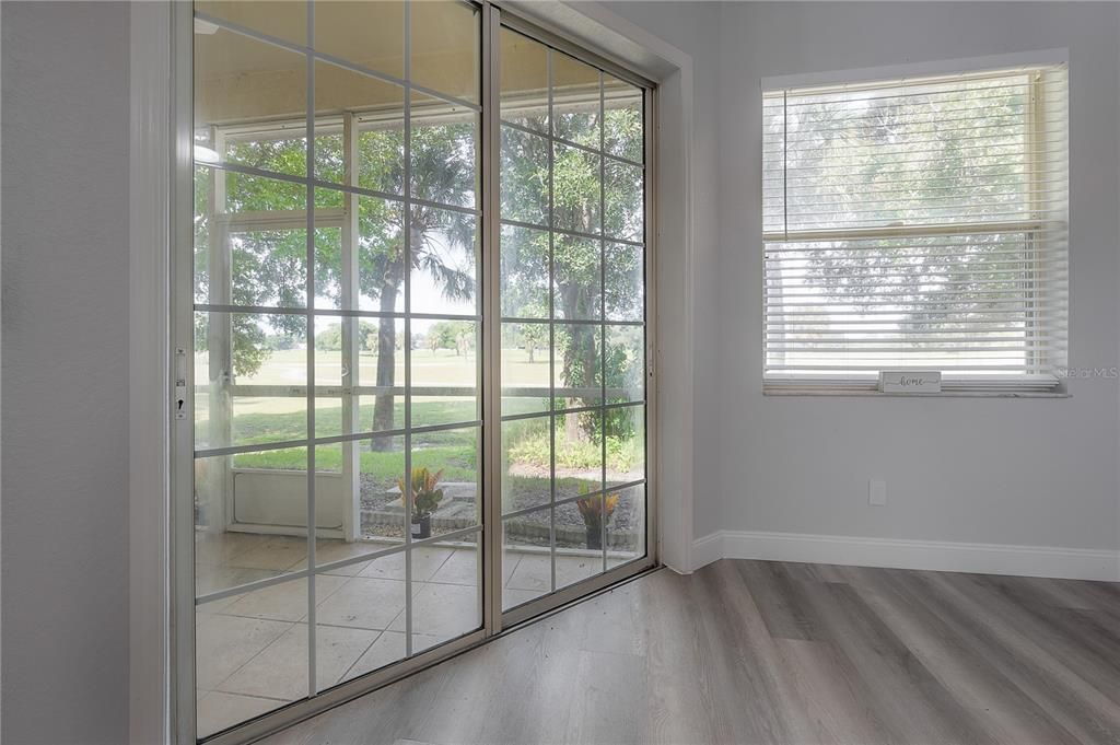 Screened Lanai from Living Room