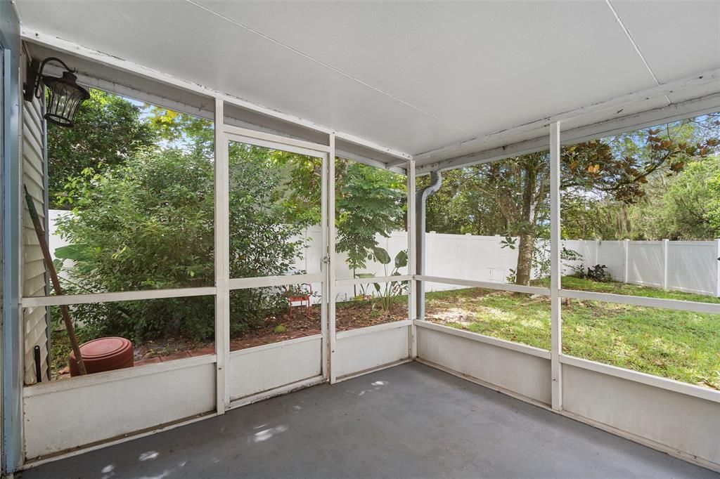 Screened Patio