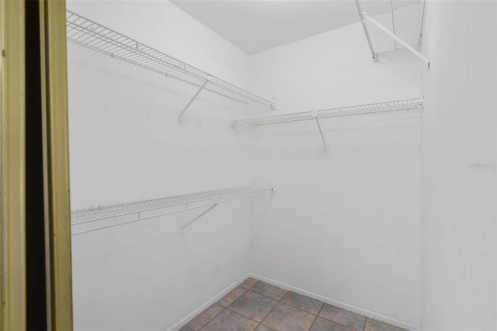 Primary Suite - Walk In Closet