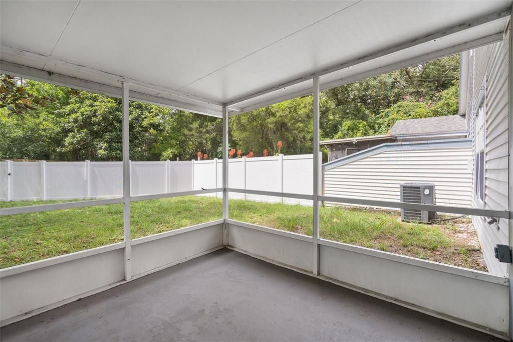 Screened Patio