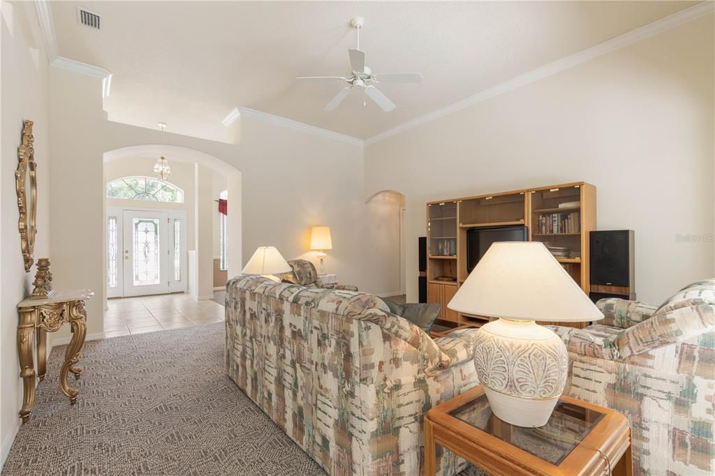 Living Room and Foyer