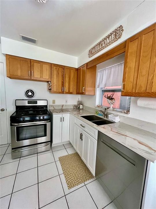 remodeled kitchen