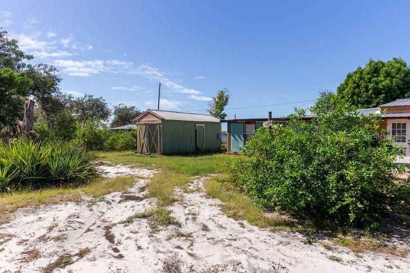 SHED BEHIND STUDIO