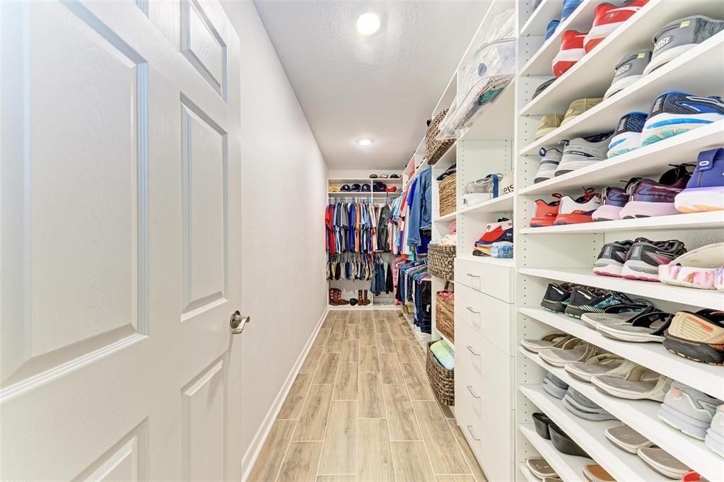 Primary Custom-built closet