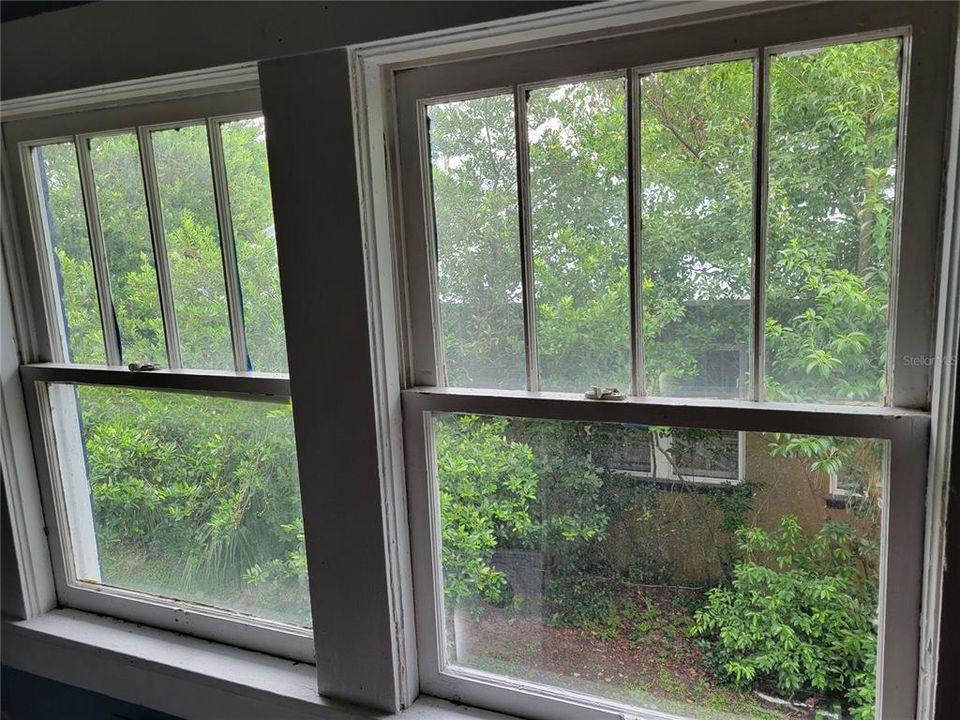 living/dining room view