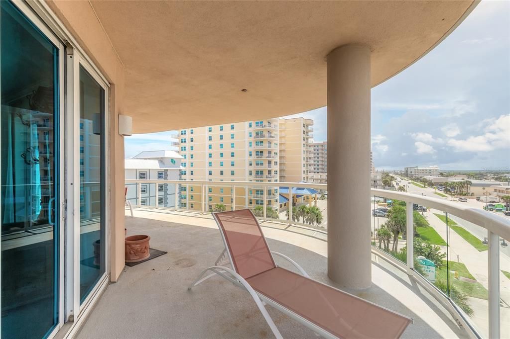 Large Patio with views of Ocean and Intracoastal