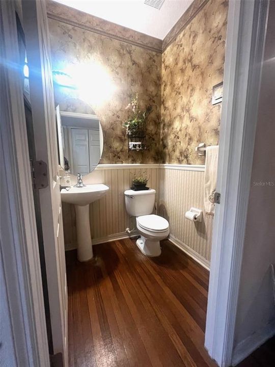 Powder Room on First Floor