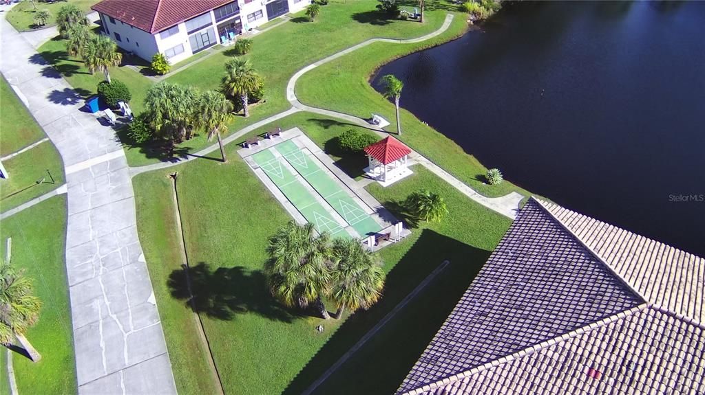 Shuffleboard Court.