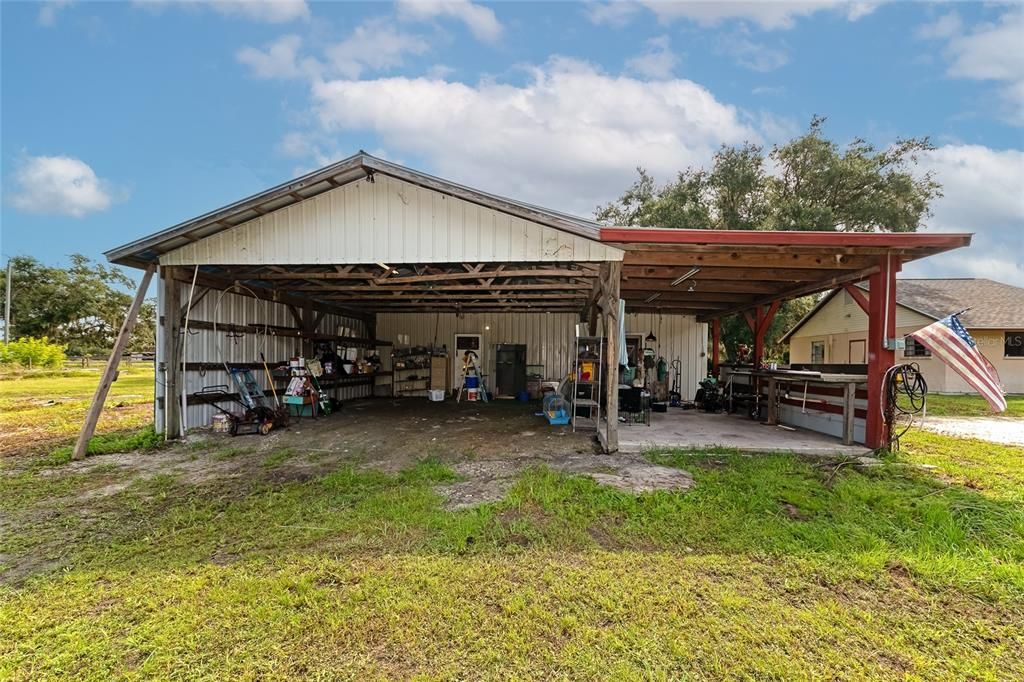 back of front barn