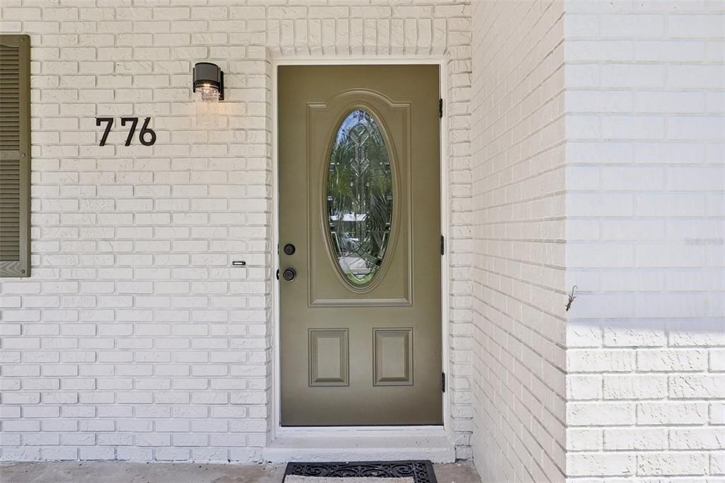 New Front Door and Hardware