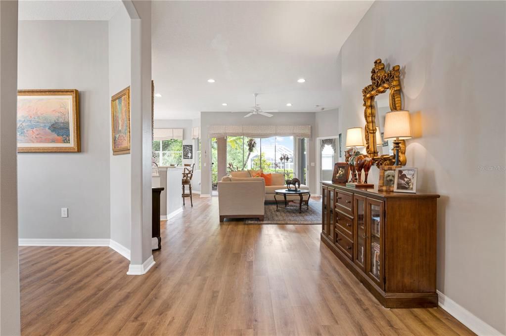 Front Hall looking towards back of home